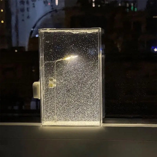 Romance Night  Snow Lamp