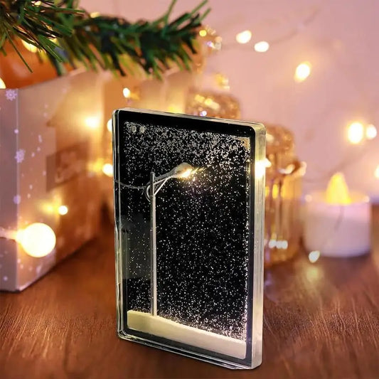 Romance Night  Snow Lamp