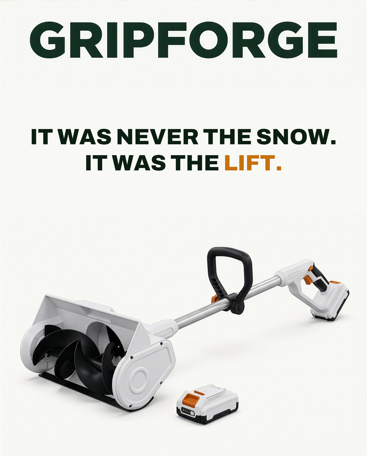 It was never the snow. It was the lift.